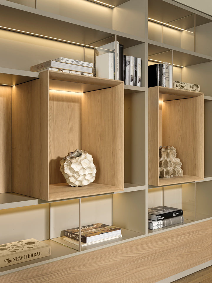 Living systems and bookshelves  - 505 UP System - By Nicola Gallizia