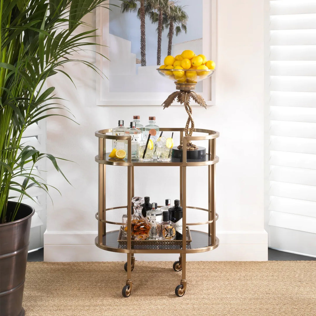Trolley - Townhouse - Brushed Brass Finish