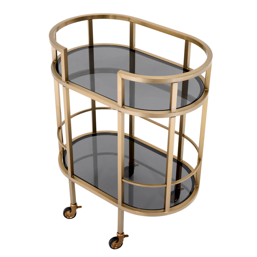 Trolley - Townhouse - Brushed Brass Finish