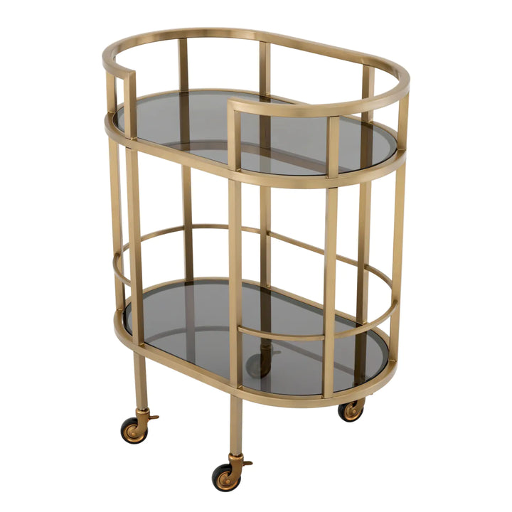 Trolley - Townhouse - Brushed Brass Finish