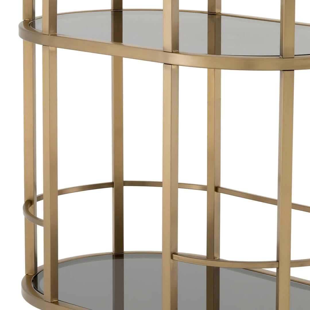 Trolley - Townhouse - Brushed Brass Finish
