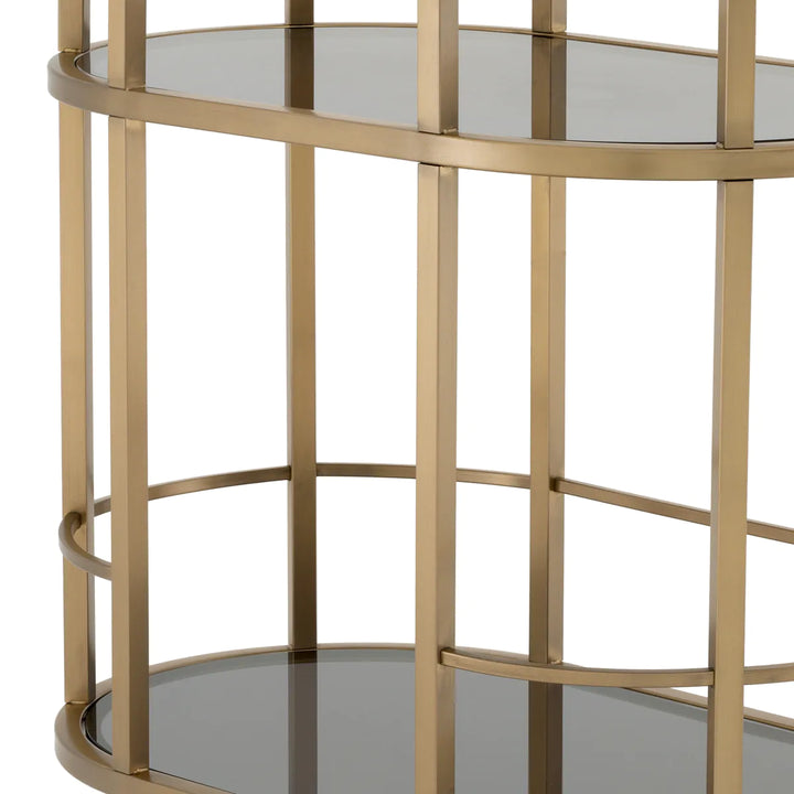 Trolley - Townhouse - Brushed Brass Finish
