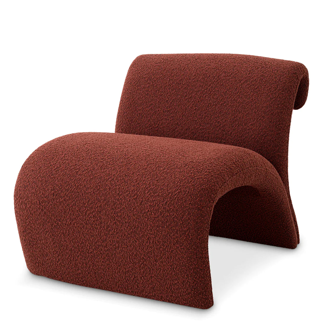 Chair - Vignola - Bouclé Rouge