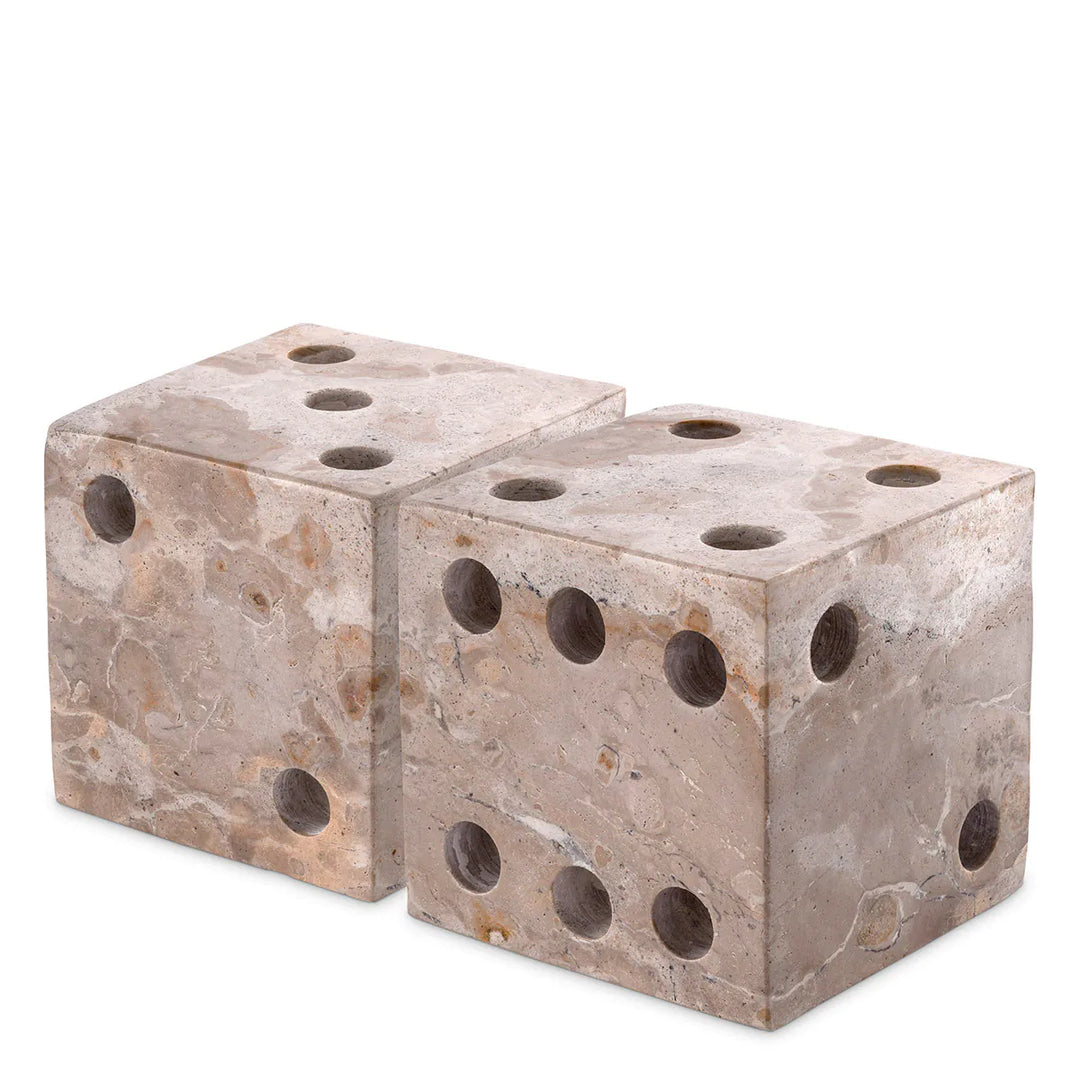 Desk Accessory - Visa - Brown Marble - Set of 2