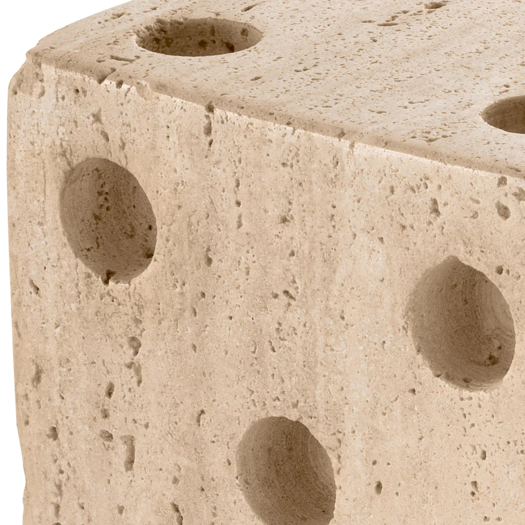 Desk Accessory - Visa - Travertine - Set of 2
