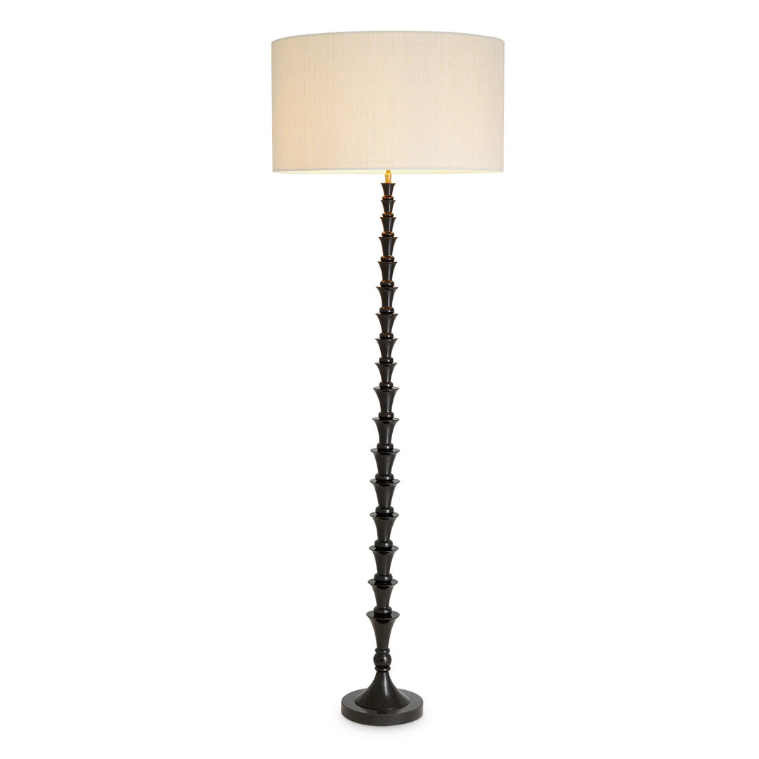 Floor Lamp - Arabella - Piano black finish