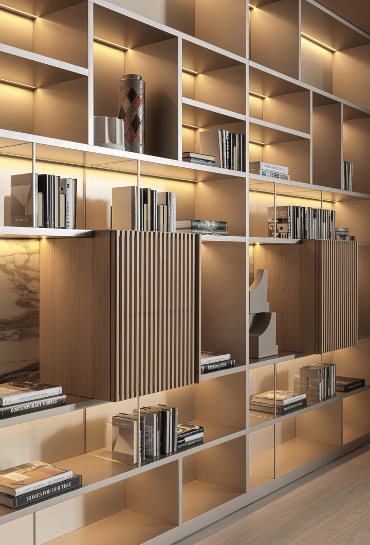 Living systems and bookshelves  - 505 UP System - By Nicola Gallizia
