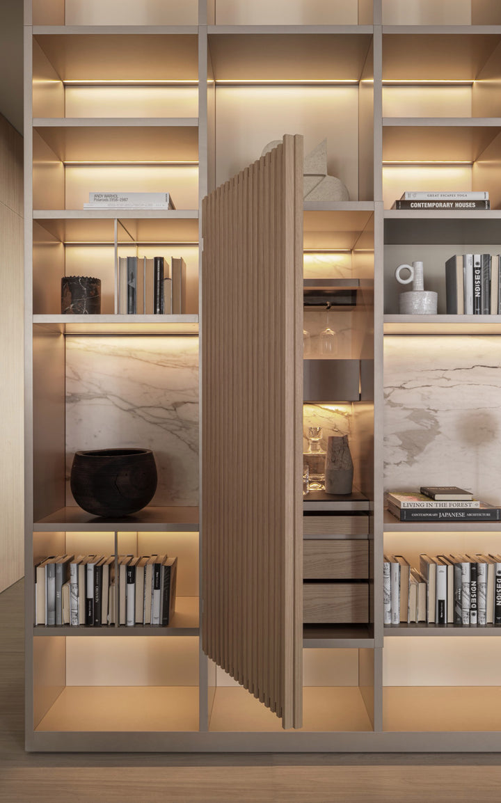 Living systems and bookshelves  - 505 UP System - By Nicola Gallizia