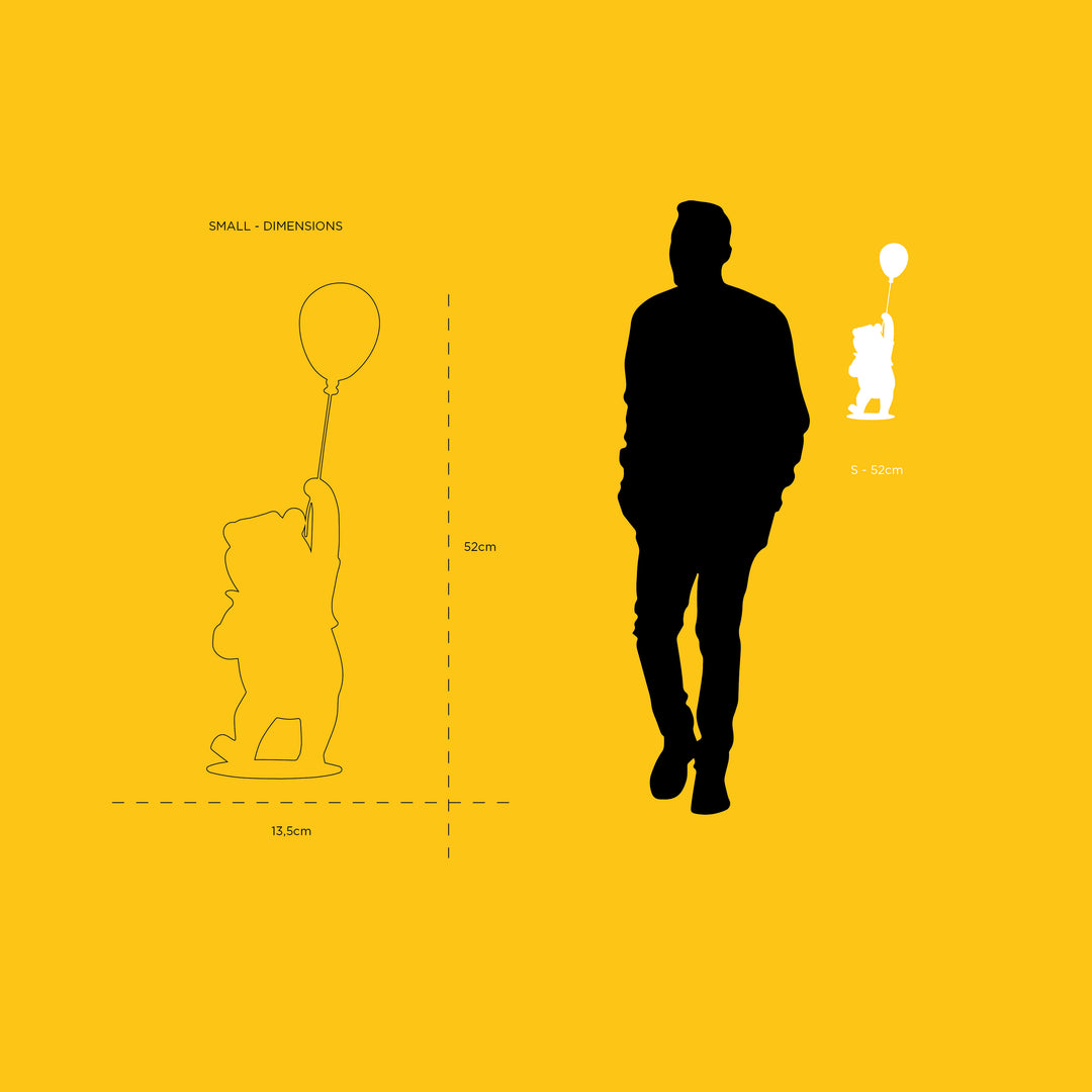 Winnie the Pooh - Grey - Small