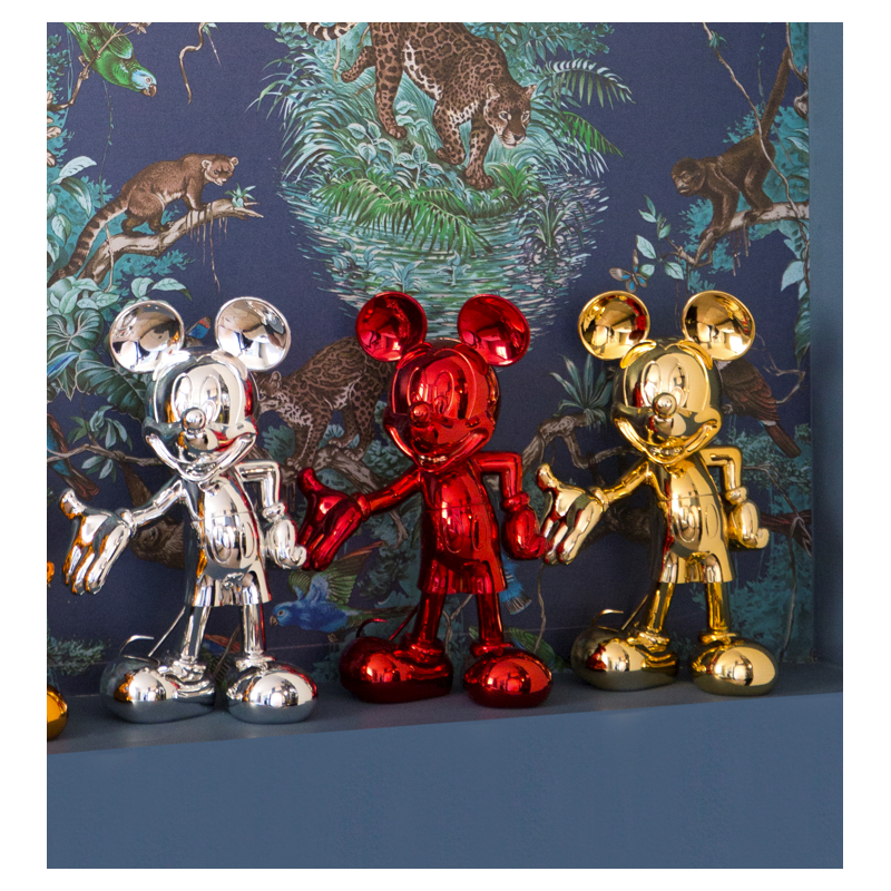 Mickey Welcome - Chromed - Silver Small