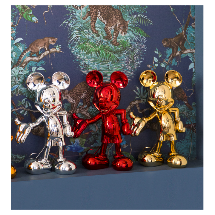 Mickey Welcome - Chromed - Silver Small
