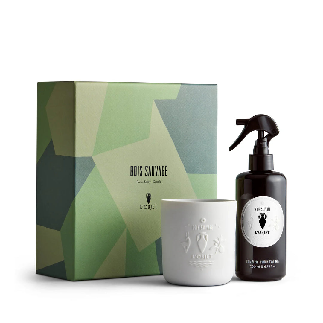 Gift Box - Bois Sauvage Room Spray + Candle