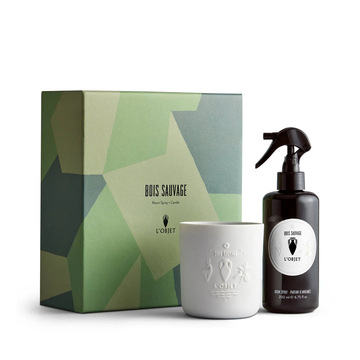 Gift Box - Bois Sauvage Room Spray + Candle