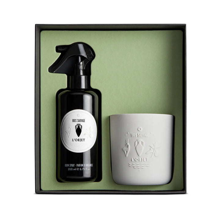 Gift Box - Bois Sauvage Room Spray + Candle