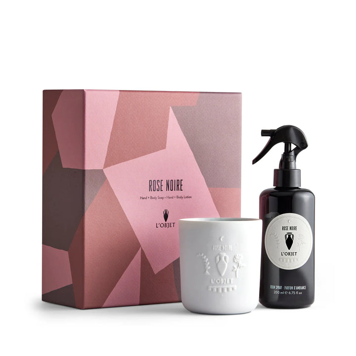 Gift Box - Rose Noire Room Spray + Candle
