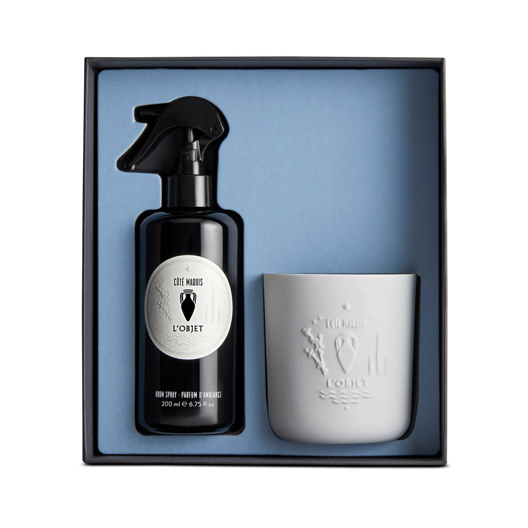 Gift Box - Côté Maquis Room Spray + Candle
