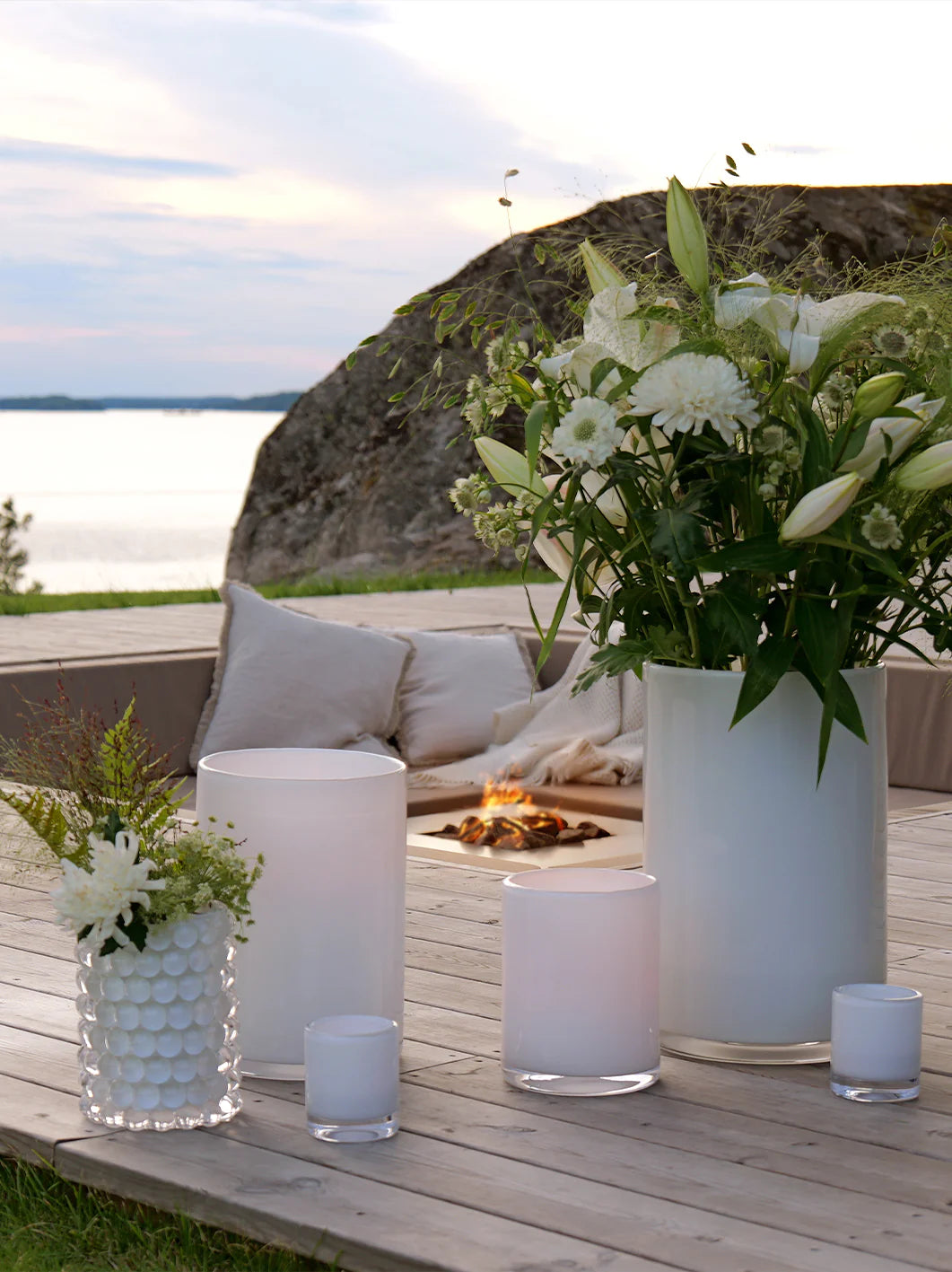 Hurricane - Lamp White - Small
