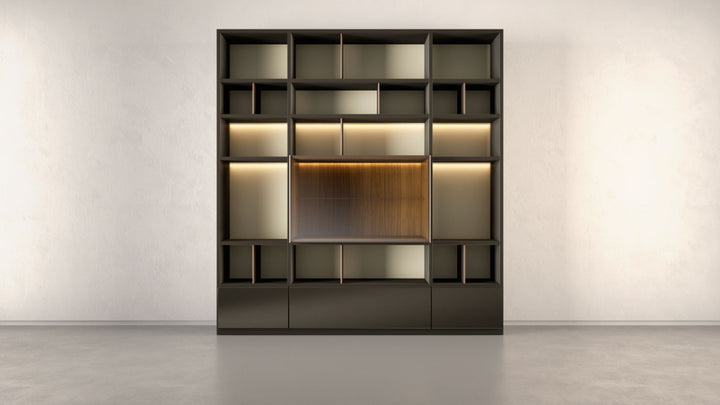 Living systems and bookshelves  - 505 UP System - By Nicola Gallizia