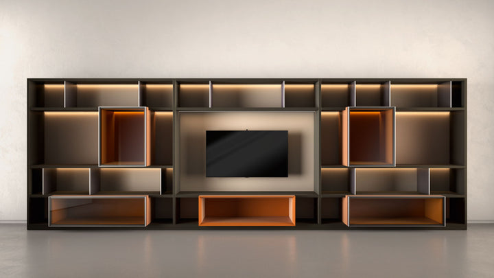 Living systems and bookshelves  - 505 UP System - By Nicola Gallizia