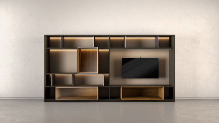 Living systems and bookshelves  - 505 UP System - By Nicola Gallizia