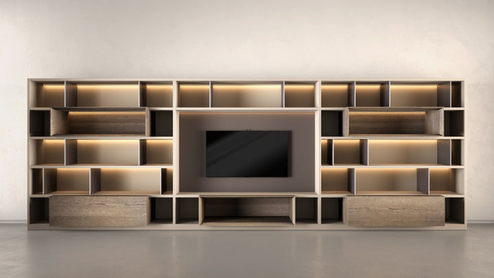 Living systems and bookshelves  - 505 UP System - By Nicola Gallizia