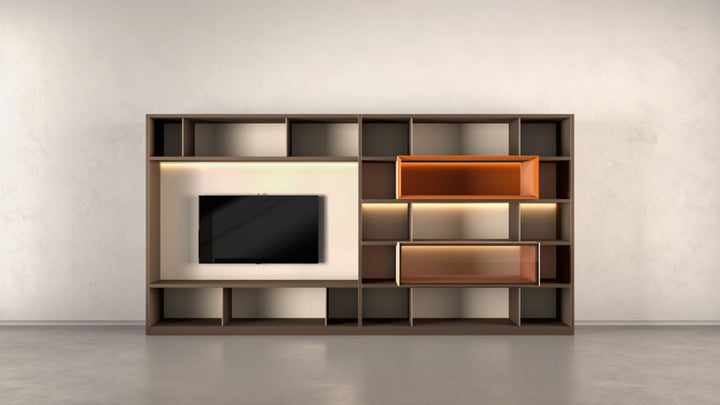 Living systems and bookshelves  - 505 UP System - By Nicola Gallizia