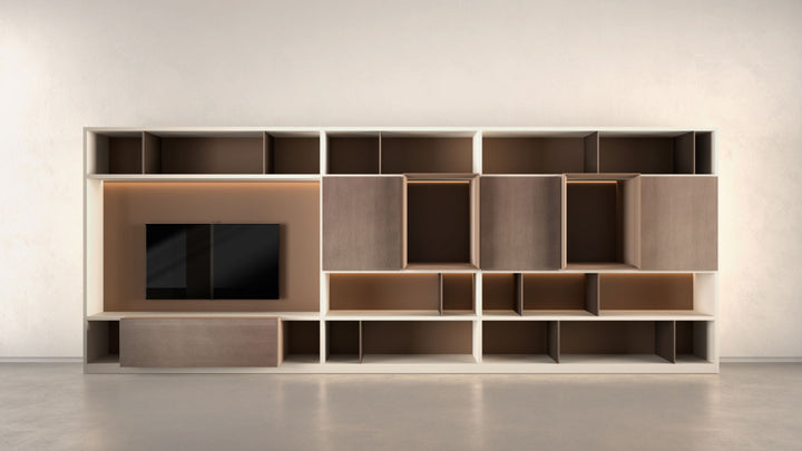 Living systems and bookshelves  - 505 UP System - By Nicola Gallizia