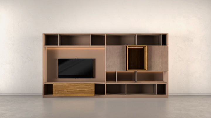 Living systems and bookshelves  - 505 UP System - By Nicola Gallizia
