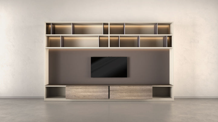 Living systems and bookshelves  - 505 UP System - By Nicola Gallizia