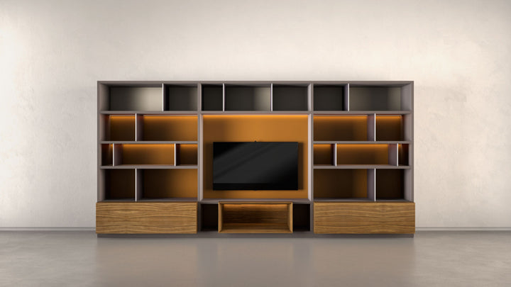 Living systems and bookshelves  - 505 UP System - By Nicola Gallizia