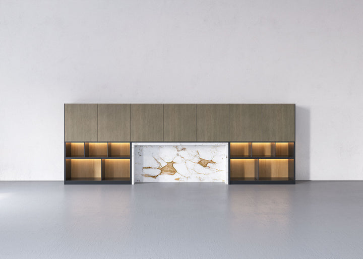 Living systems and bookshelves  - 505 UP System - By Nicola Gallizia