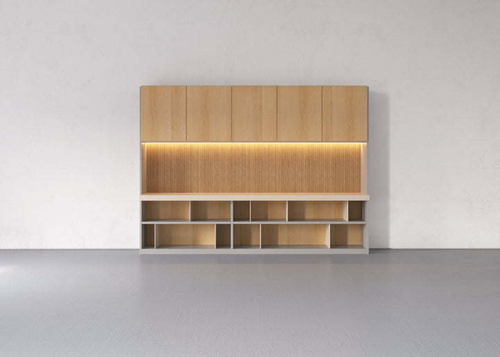 Living systems and bookshelves  - 505 UP System - By Nicola Gallizia