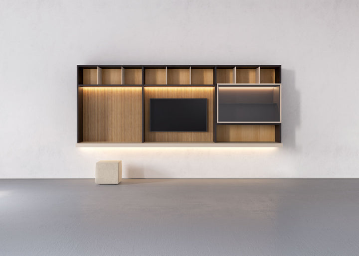 Living systems and bookshelves  - 505 UP System - By Nicola Gallizia