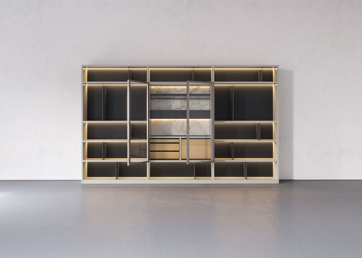 Living systems and bookshelves  - 505 UP System - By Nicola Gallizia
