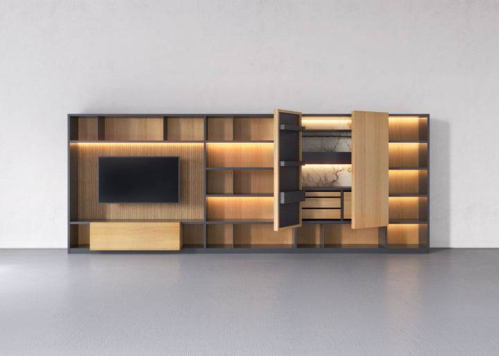 Living systems and bookshelves  - 505 UP System - By Nicola Gallizia