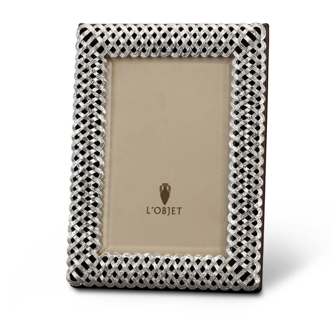 Braid Frame - Platinum - 20x25cm