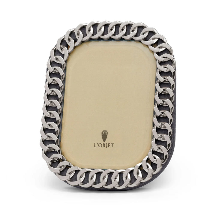 Cuban Link Frame - Platinum - 20x25cm