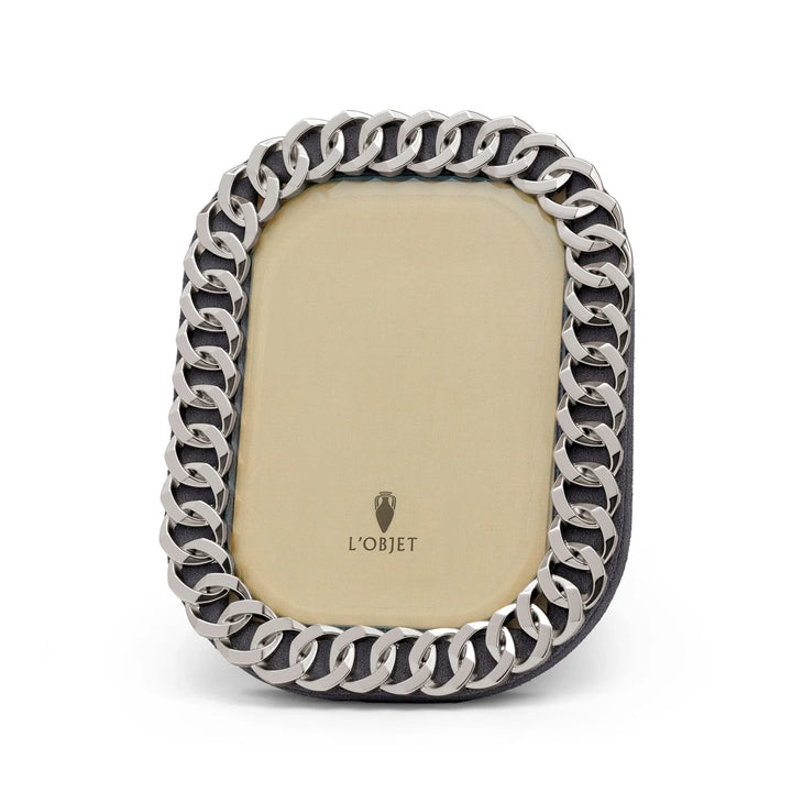 Cuban Link Frame - Platinum - 13x18cm