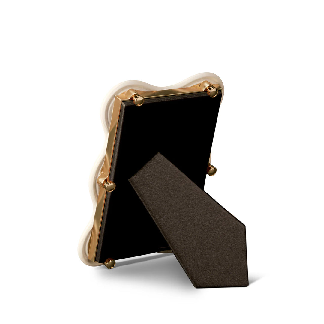 Ripple Frame - White Enamel - 10x15 cm