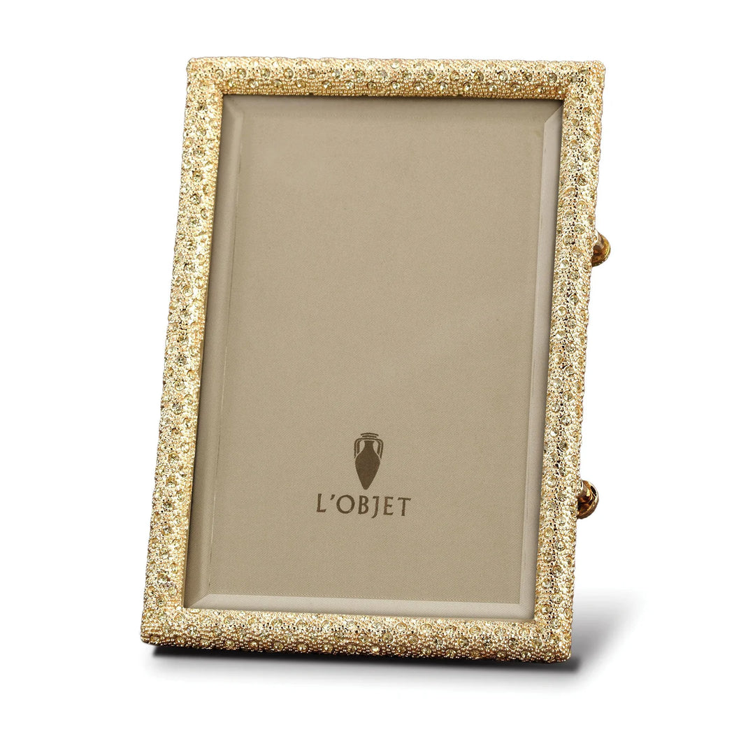 Rectangular Pave Frame - Gold - 20x25cm