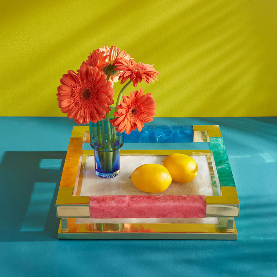 Mustique Square Tray