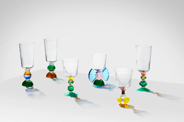 Pair of Mayfair - Tall Crystal Glasses