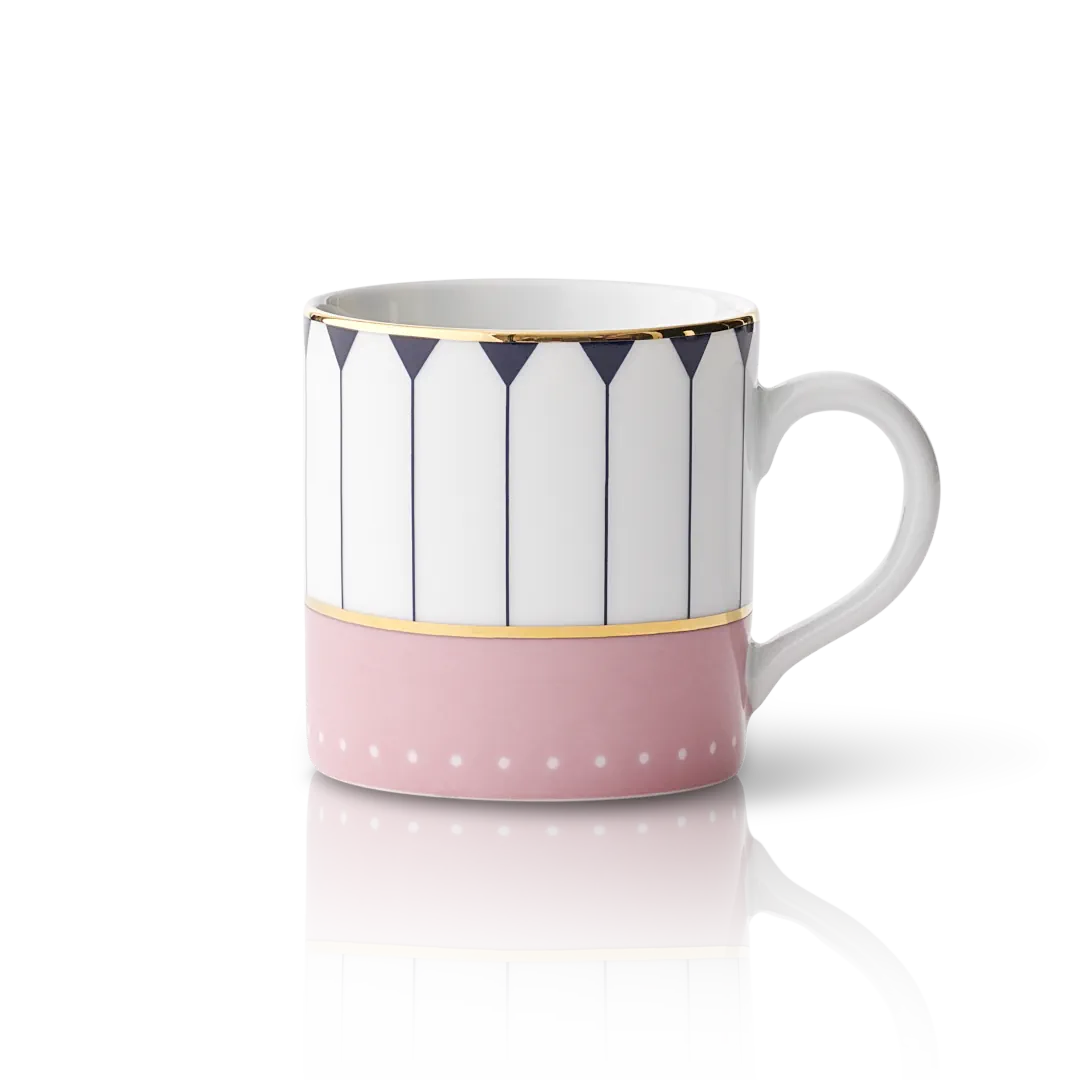 Coffee Cup with Saucer - Velvet Morning