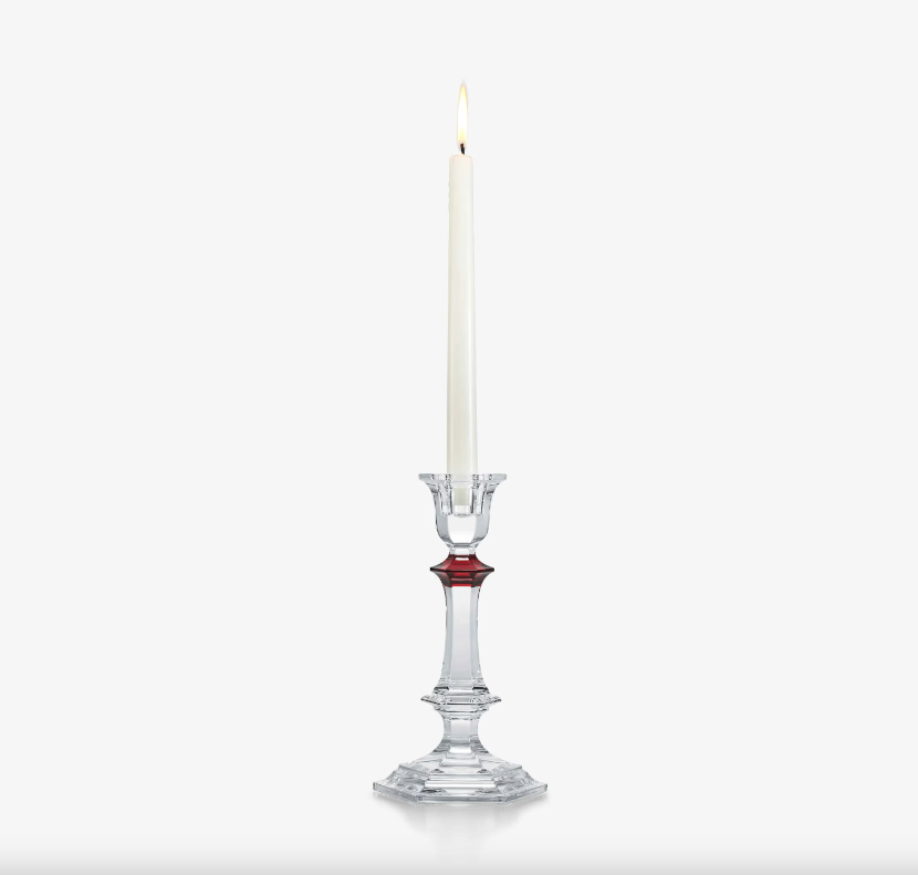 Harcourt Candle Stick - Red Knob