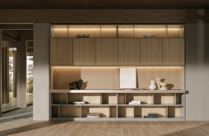 Living systems and bookshelves  - 505 UP System - By Nicola Gallizia