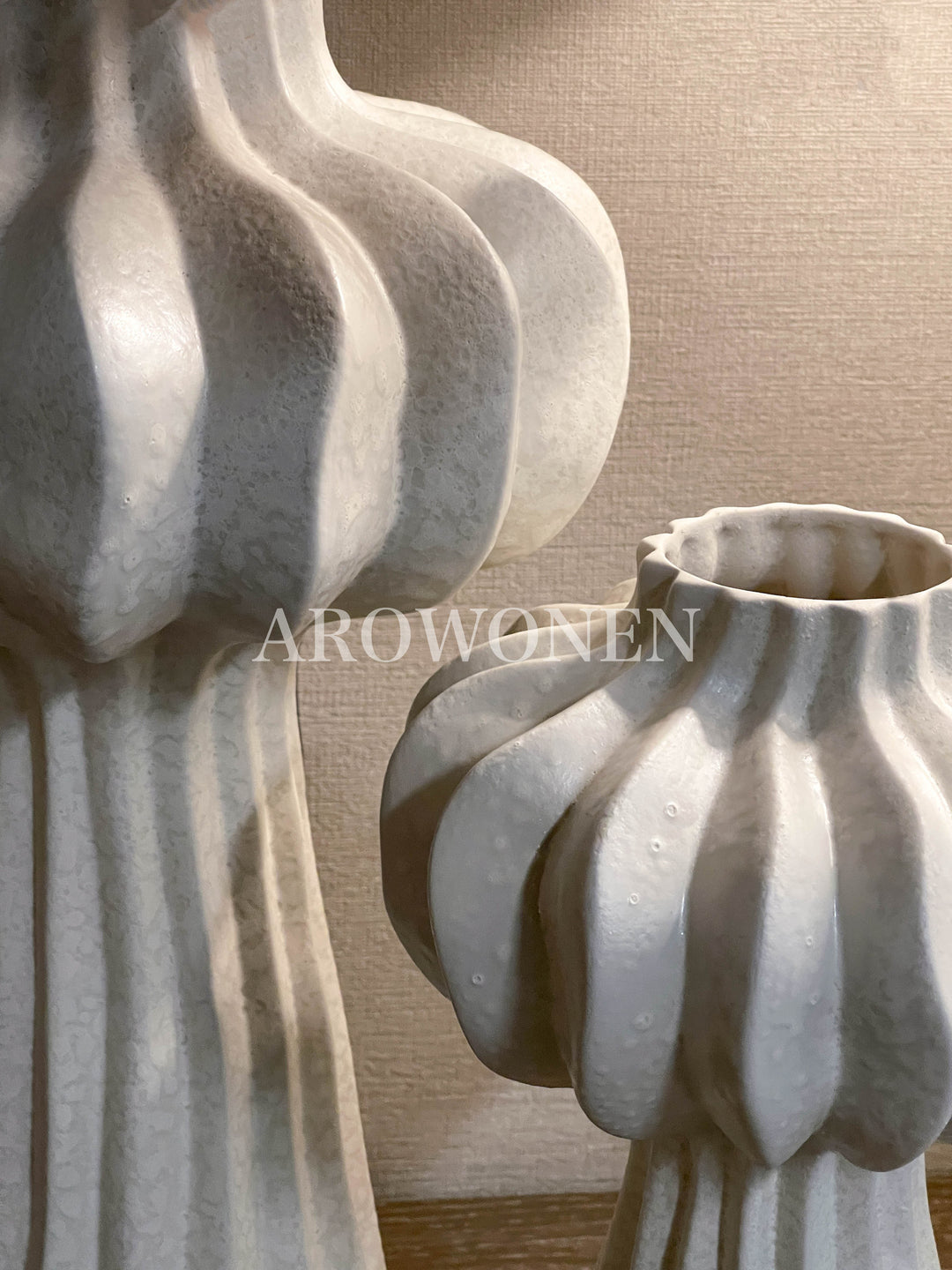 Vase Blanca Tall - Medium - White 19x33CM