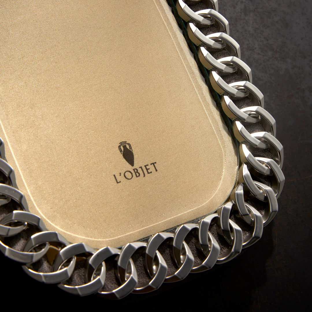 Cuban Link Frame - Platinum - 20x25cm