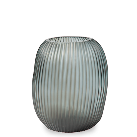 Vase - Nagaa - Indigo Smokegrey - L – AROWONEN