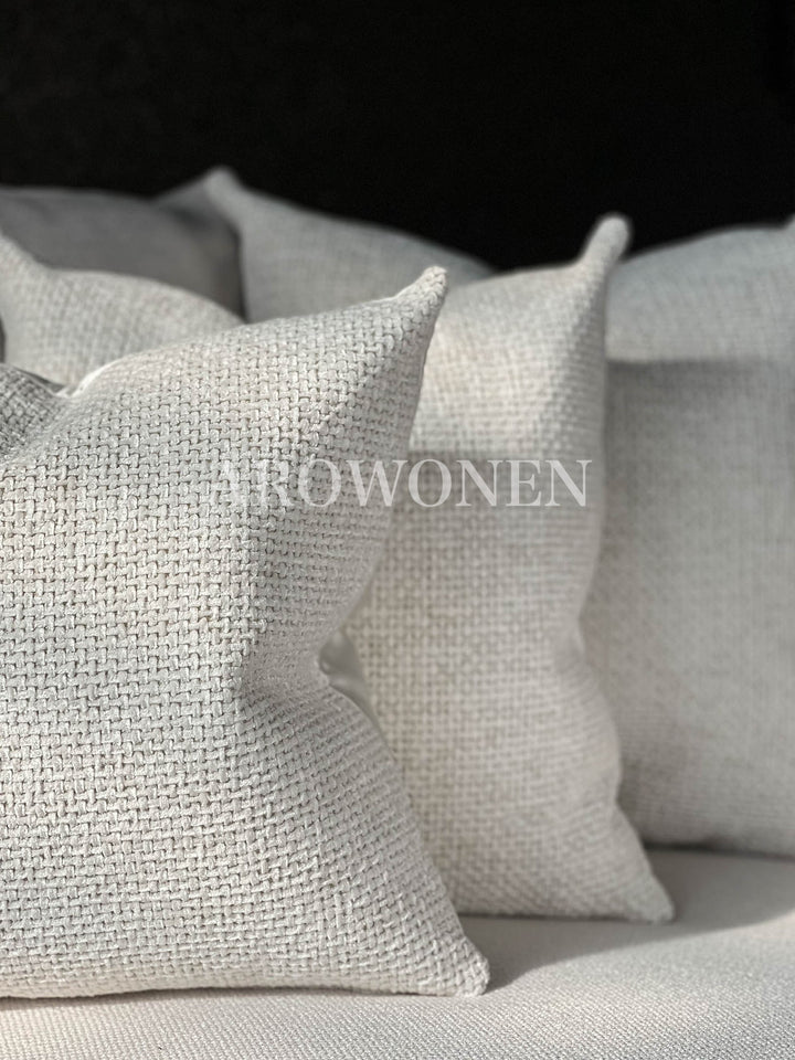 Decorative Cushion - Ólafur - Ghost White