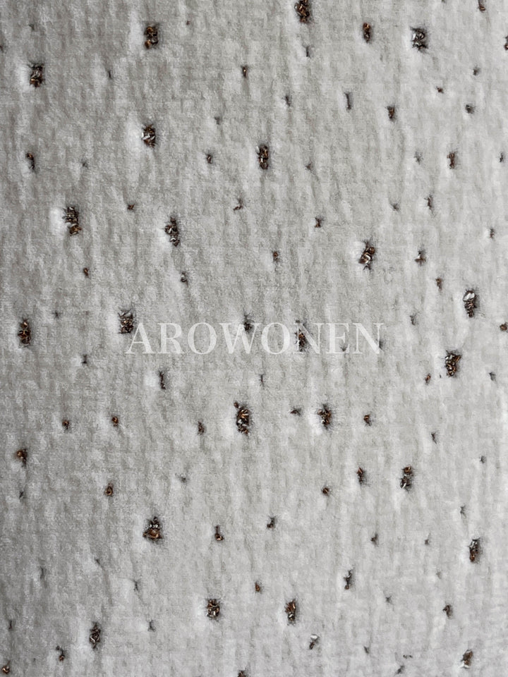 Decorative Cushion - Meteor - Milky White Stracciatella